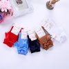 Handmade High Knee Baby Ruffle Bow Sock