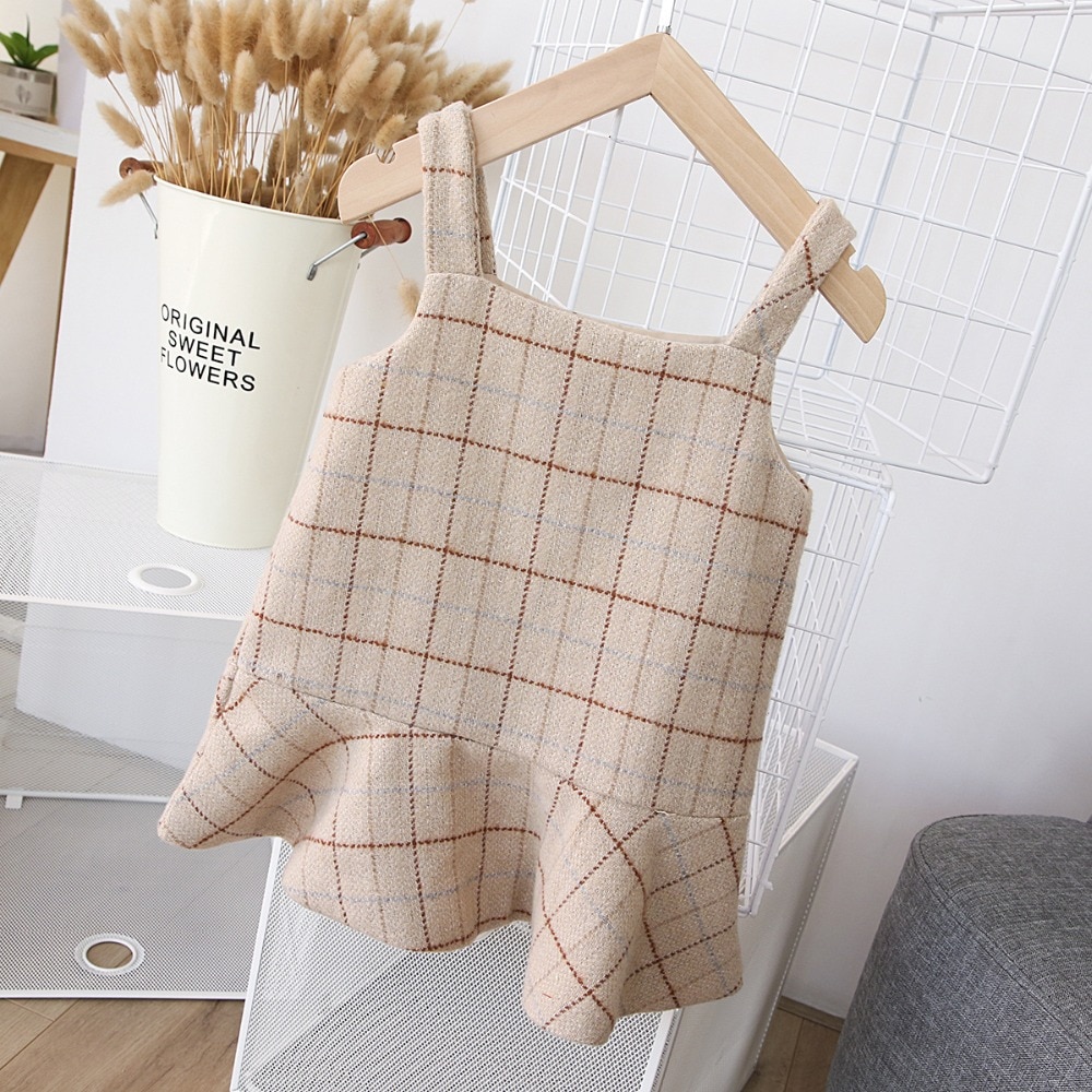 2 Piece Long Sleeve Woolen Suits For Girls - Image 5