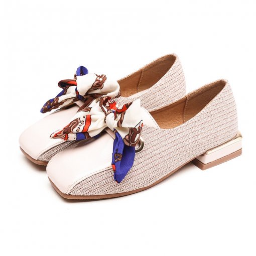 Beautiful Fashion Fabric Slip On Loafer for Girls