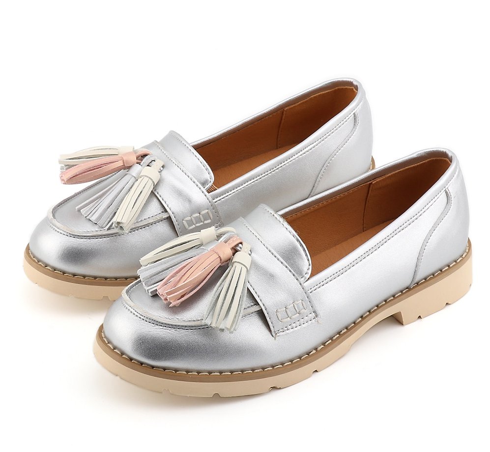 Stylish Leather Slip On Loafer for Girls