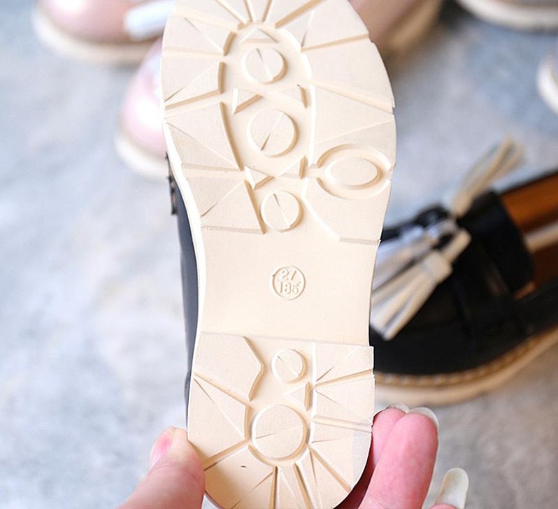 Stylish Leather Slip On Loafer for Girls - Image 5