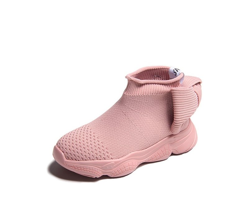 Casual Trainer Soft Shoe with a back knot