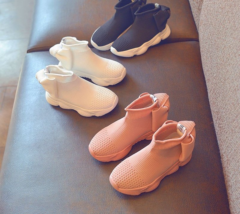 Casual Trainer Soft Shoe with a back knot - Image 2