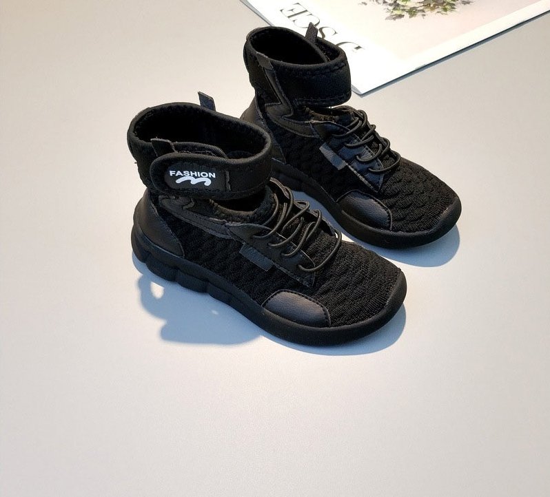 High Top Sneakers With Ankle Closure For Kids - Image 3