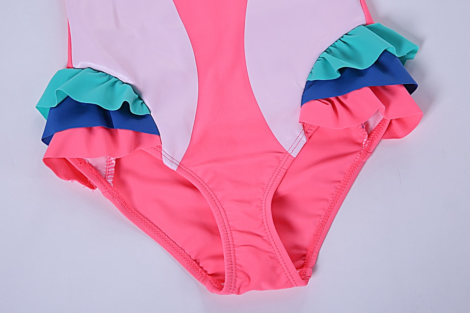 Girls Bathing Suits with Cap | Girls Swimsuits - Image 6