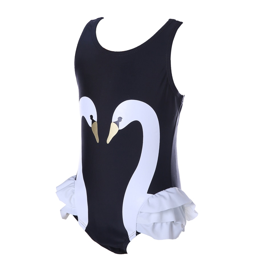 Girls Bathing Suits with Cap | Girls Swimsuits - Image 2