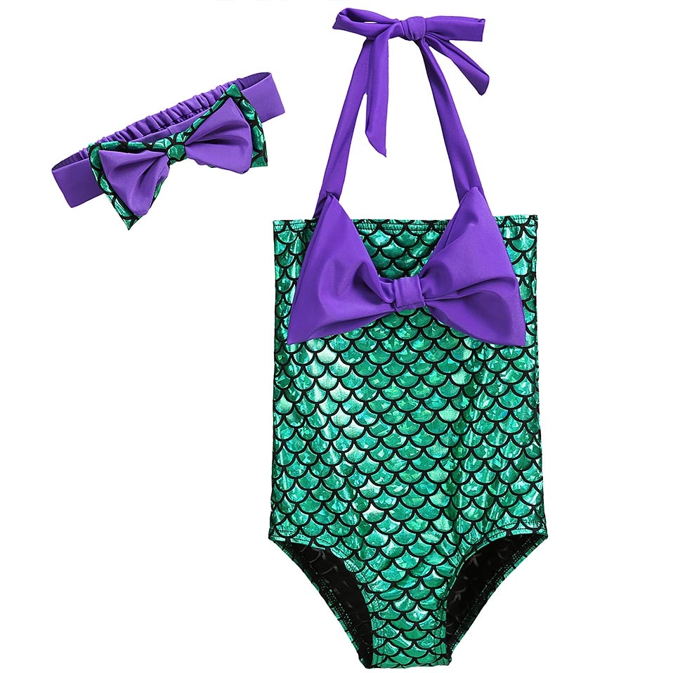 Mermaid Sequins One Piece Swimsuit