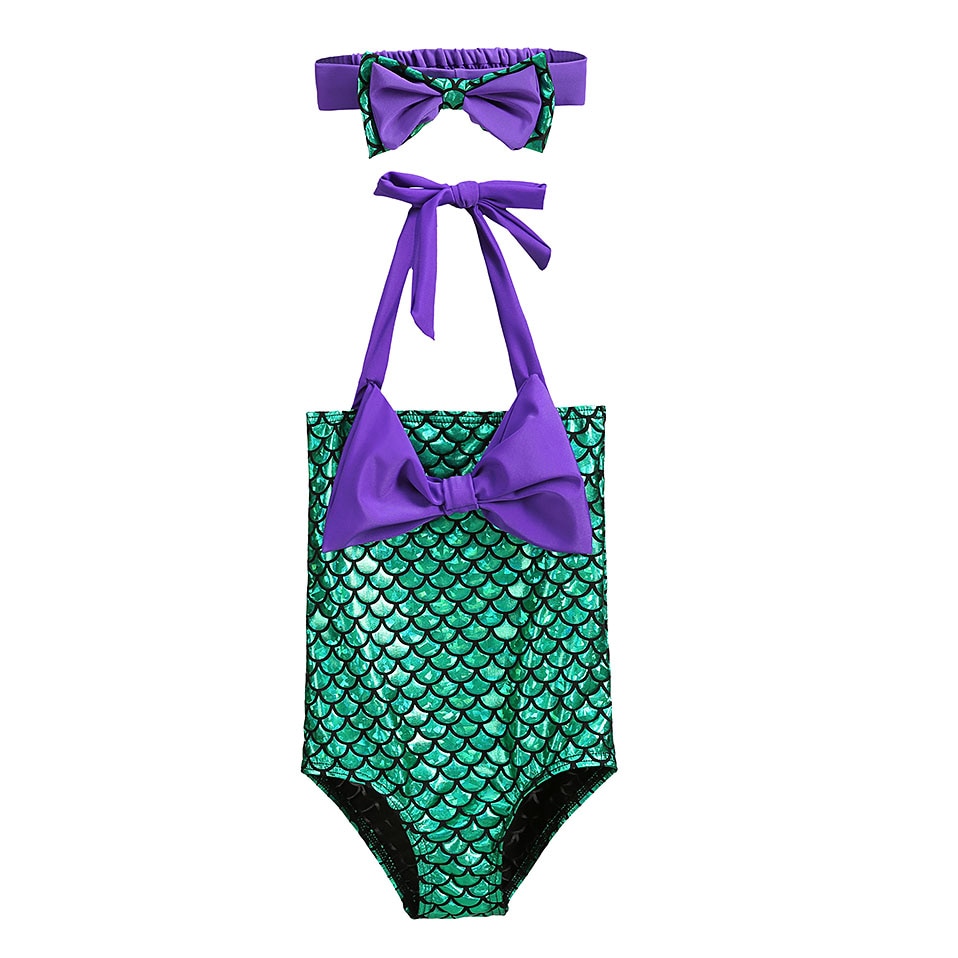 Mermaid Sequins One Piece Swimsuit - Image 2