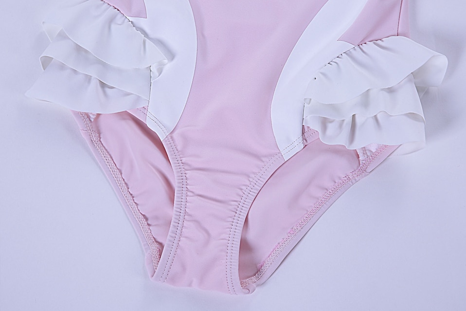 Kids Swimwear with Flamingo Frill | Girls Swimsuits - Image 5