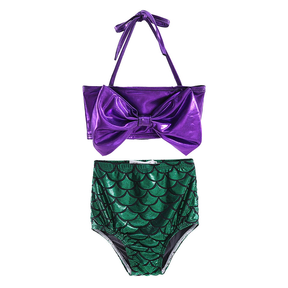 Girls Swimsuits | Mermaid Sequins Kids Swimwear