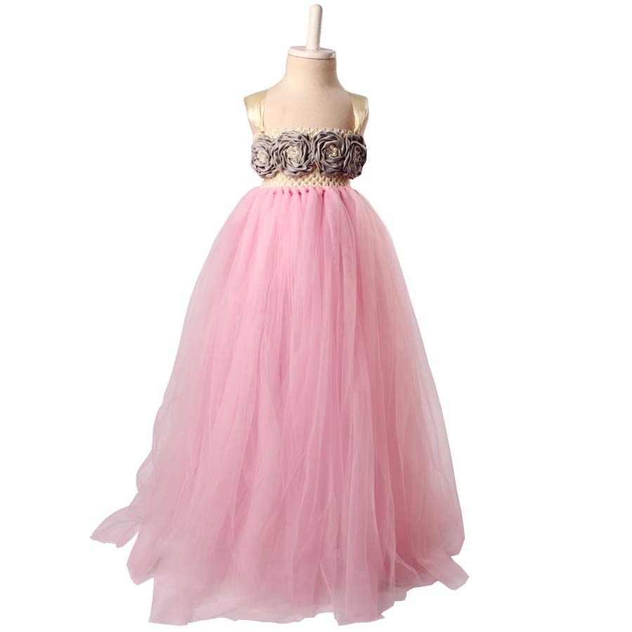 Victoria Flower Girl Tutu Dress - Image 2