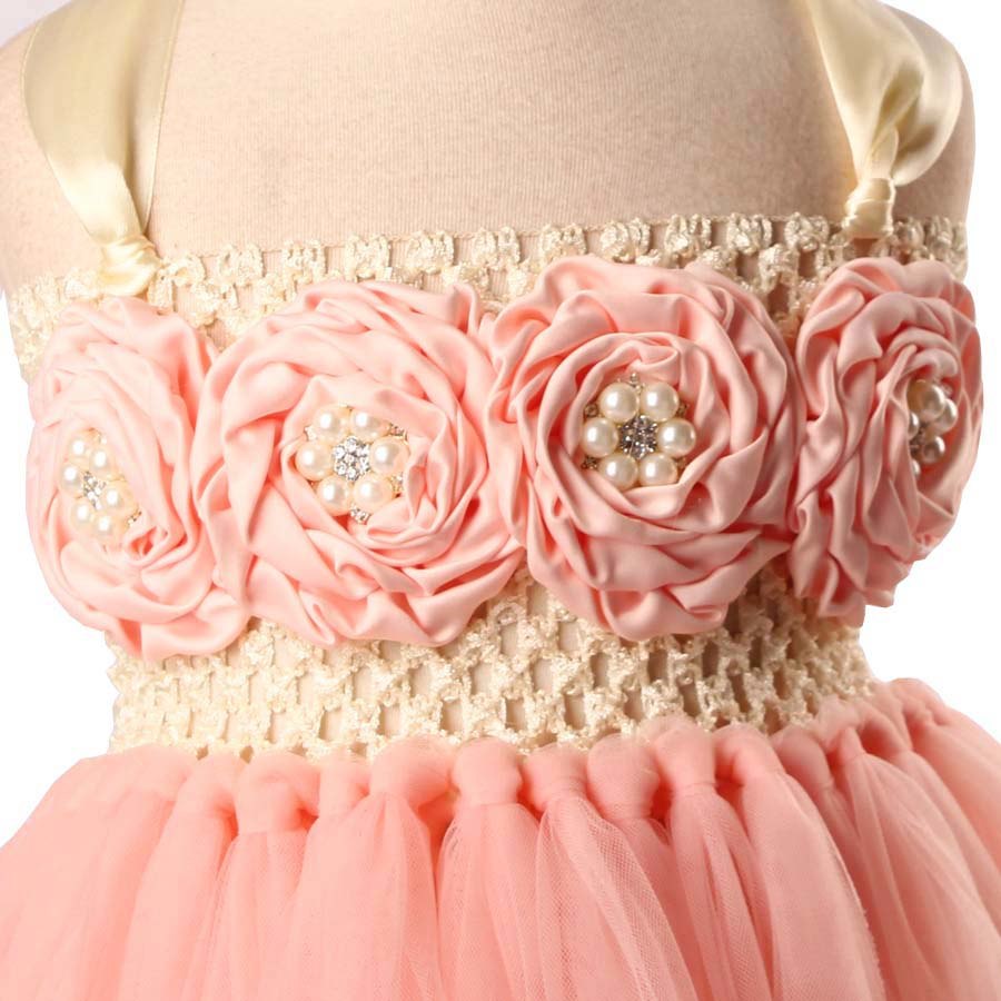 Victoria Flower Girl Tutu Dress - Image 5