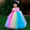 Flora Rainbow Tutu Dress