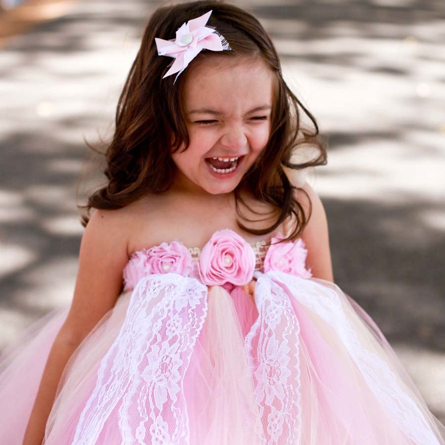 Flora Vintage Ivory Dress - Image 2