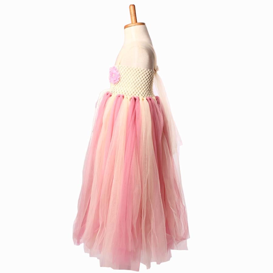 Flora Vintage Ivory Dress - Image 4