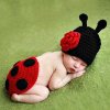 Baby Hand Crochet Ladybug Set Baby Hand Crochet Ladybug Set
