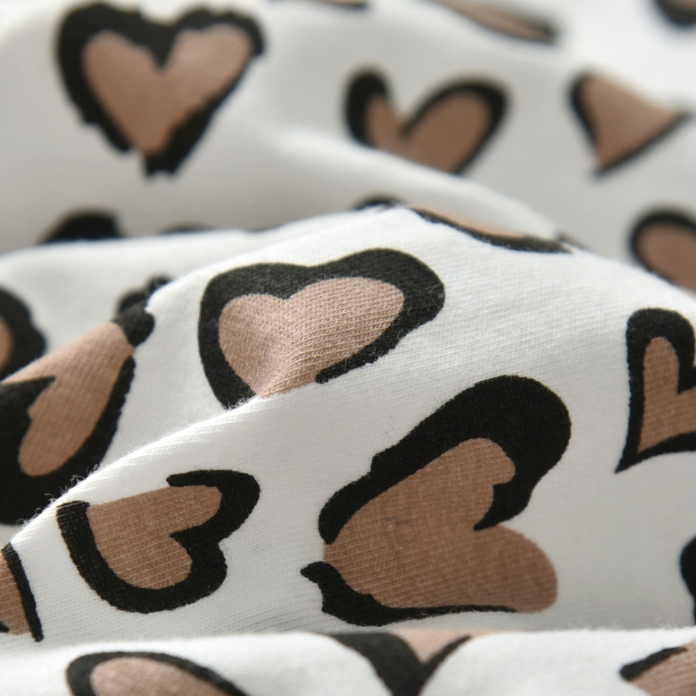 Baby Girl's Leopard Print Romper and Headband Set Baby Girl's Leopard Print Romper and Headband Set