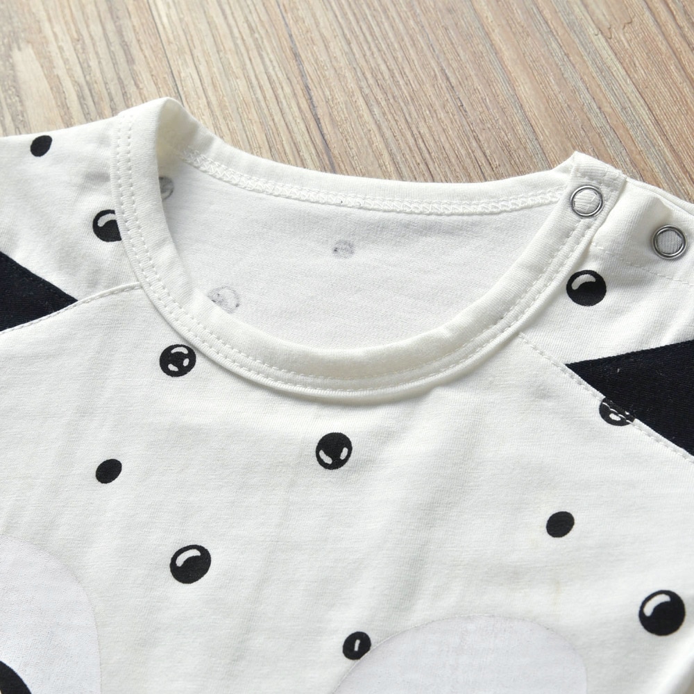 Baby Girl's Cute Fox Romper Baby Girl's Cute Fox Romper