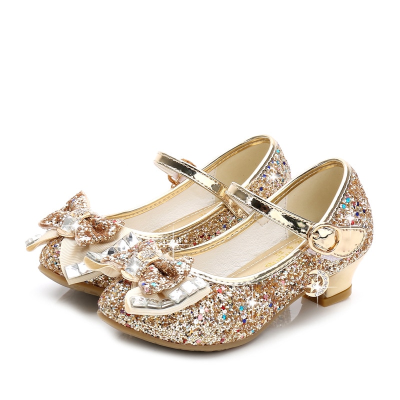 Princess Leather Shoes for Girls