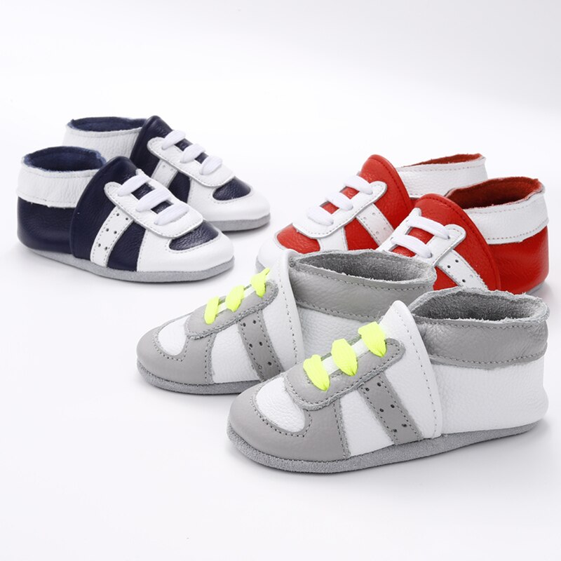 Skid-Proof Baby's Soft Genuine Leather Shoes