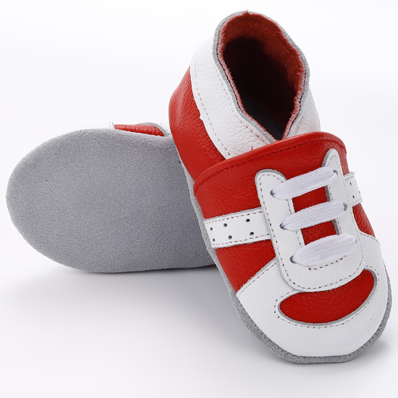 Skid-Proof Baby's Soft Genuine Leather Shoes