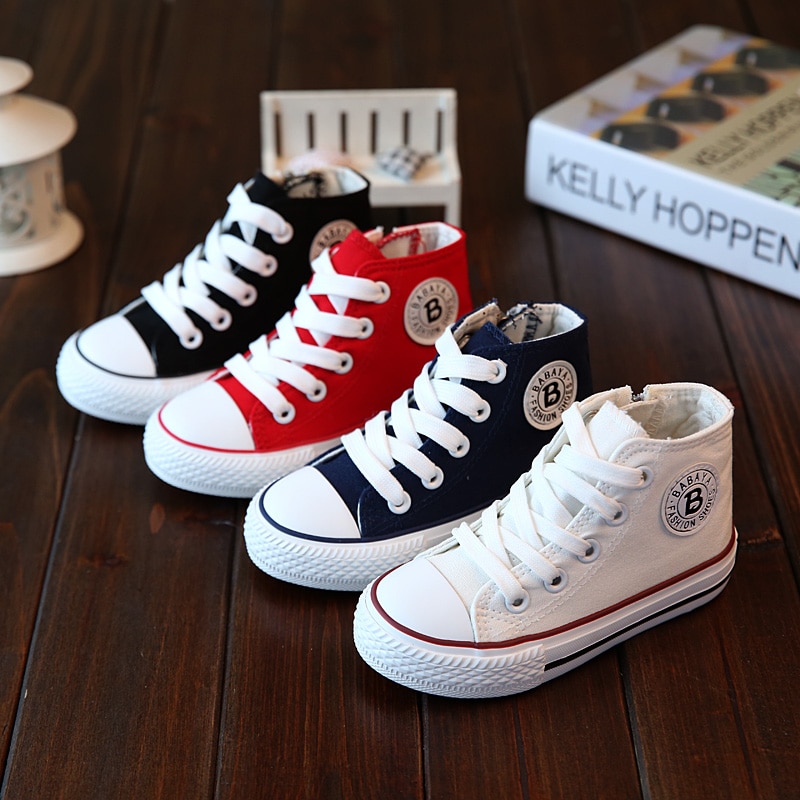 Boys Canvas Sneakers