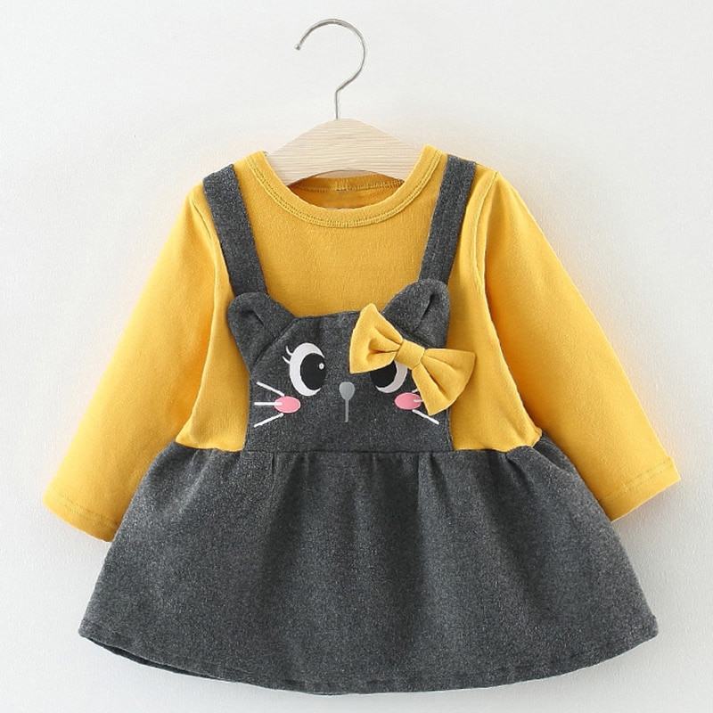 Girls A-Line Autumn Dress Girls A-Line Autumn Dress