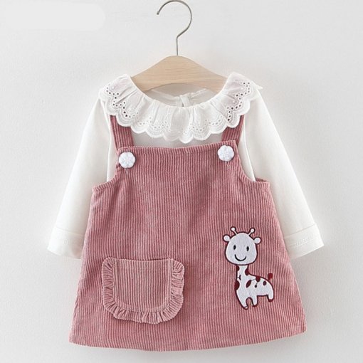 Girls A-Line Autumn Dress
