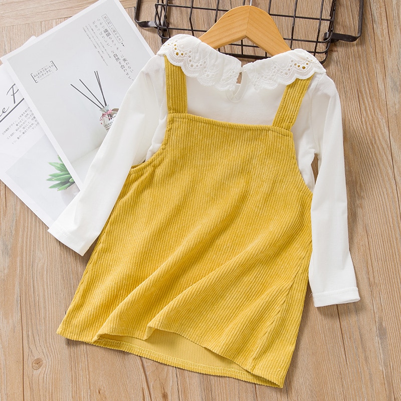 Girls A-Line Autumn Dress Girls A-Line Autumn Dress