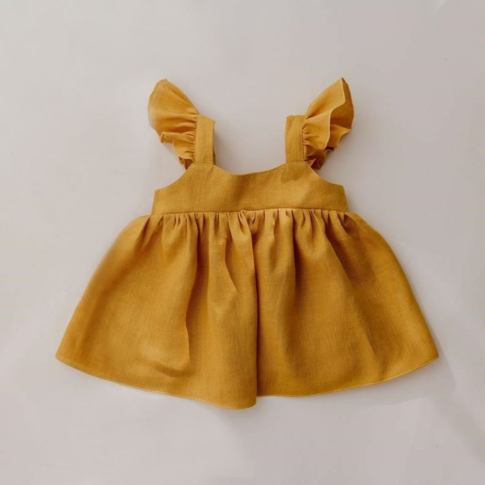 Sleeveless Baby Girl's Dress Sleeveless Baby Girl's Dress
