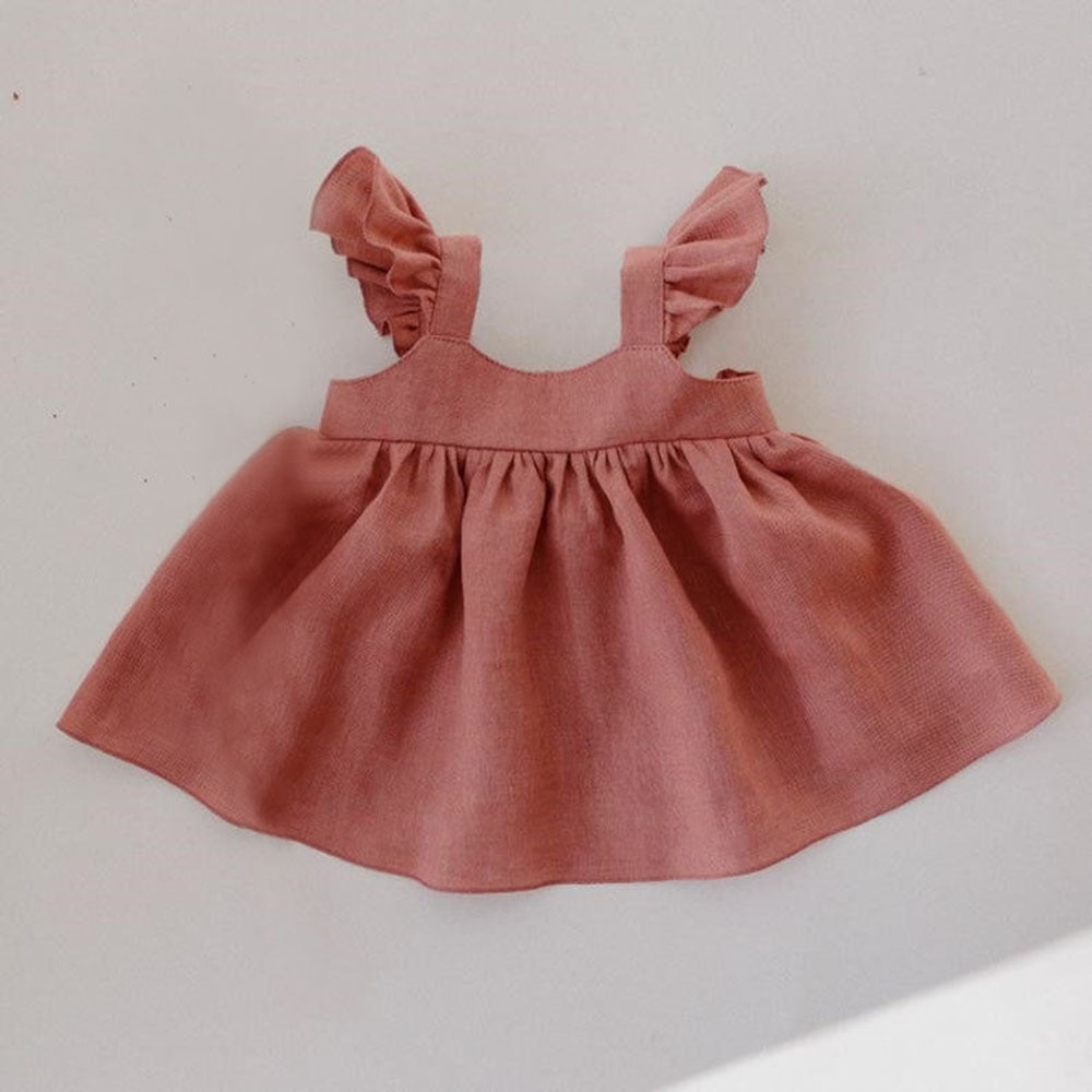 Sleeveless Baby Girl's Dress Sleeveless Baby Girl's Dress
