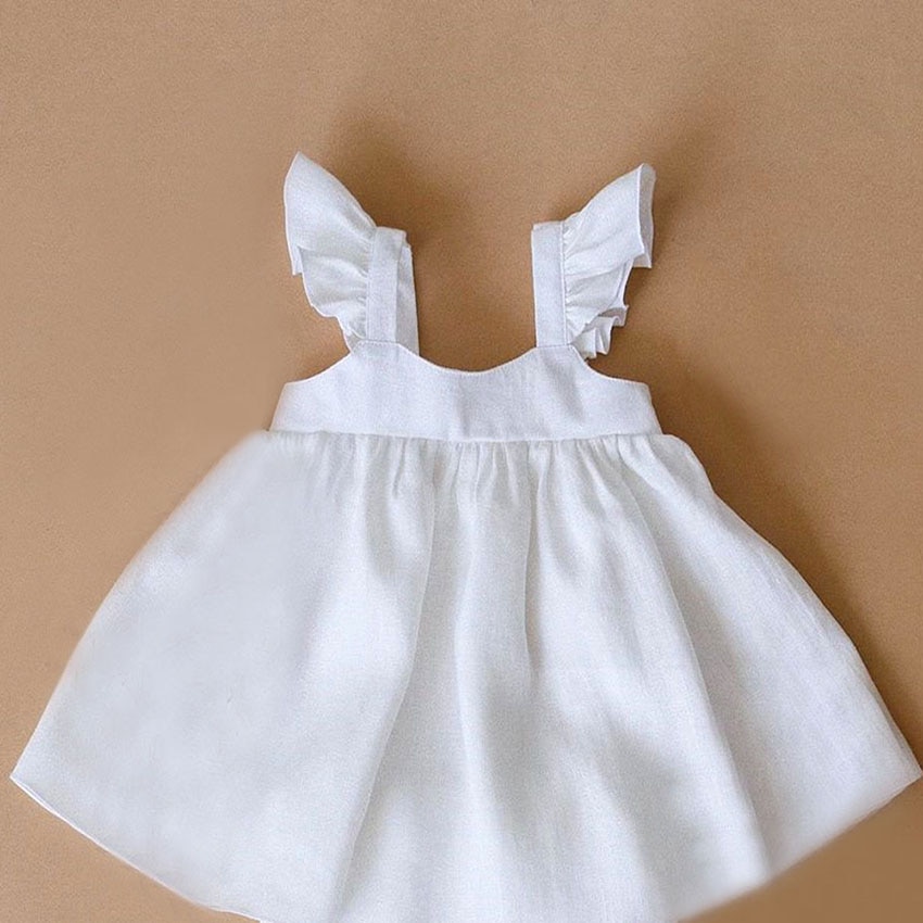 Sleeveless Baby Girl's Dress Sleeveless Baby Girl's Dress