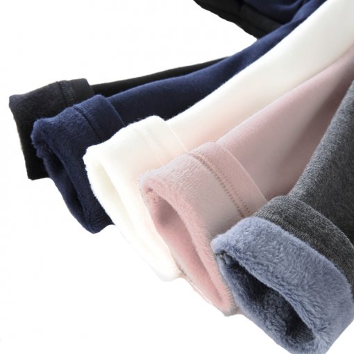 Girls Winter Elastic Leggings